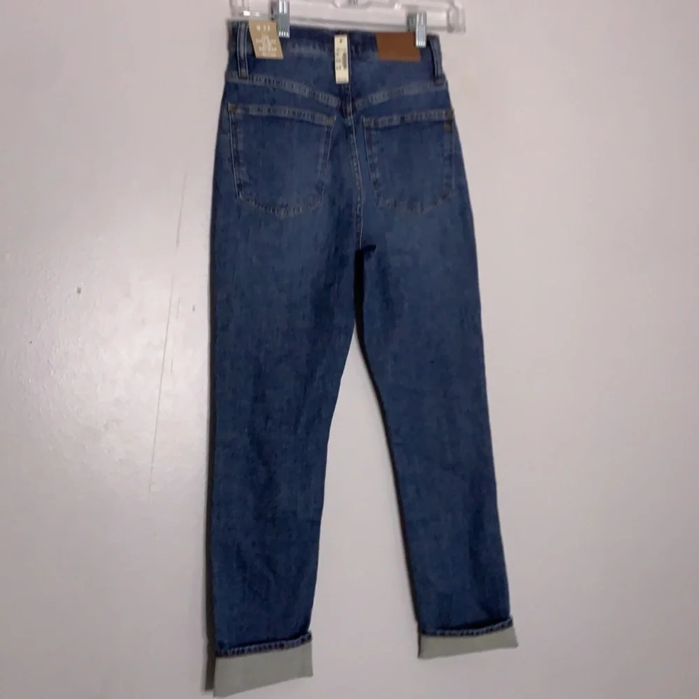 Madewell the high-rise slim boy denim Jean women’s 23 Eco collection new w tags - Picture 4 of 5